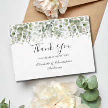 Eukalyptus Greenery Elegante Watercolor Wedding