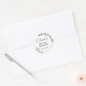 Eukalyptus Greenery Envelope Favor Stickers (Umschlag)