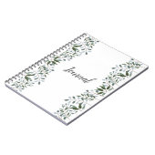 Eukalyptus Greenery Floral Journal Notizblock (Linke Seite)