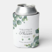 Eukalyptus Greenery Foliage Brautparty Dosenkühler (Kanne Vorderseite)
