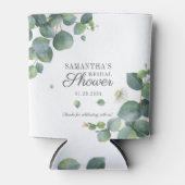 Eukalyptus Greenery Foliage Brautparty Dosenkühler (Vorderseite)