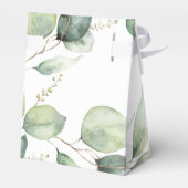 Eukalyptus Greenery Foliage Brautparty Geschenkschachtel (Rückseite)