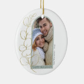 Eukalyptus Greenery Foto Arch Weihnachtsfeiertag Keramik Ornament (Rechts)