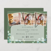 Eukalyptus Greenery FOTO Verlobung Retten Daten (Vorne/Hinten)