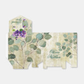 Eukalyptus Greenery Gastgeschenk Hochzeit Boxes Geschenkschachtel (Ungefaltet)