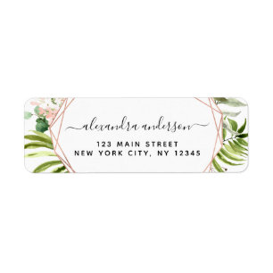 Eukalyptus Greenery Geometrische Hochzeit