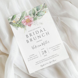 Eukalyptus Greenery Gold Blätter Bridal Brunch Einladung