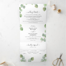 Eukalyptus Greenery & Gold Classic Wedding