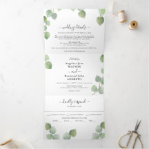 Eukalyptus Greenery & Gold Classic Wedding