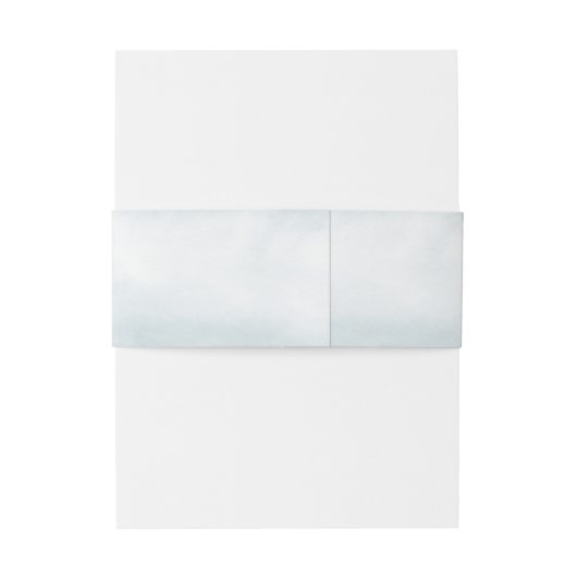 Eukalyptus Greenery Gold Geometric Wedding Einladungsbanderole (Rückseitenbeispiel)