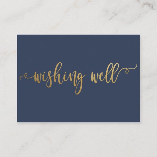 Eukalyptus Greenery Gold Wedding Wunsche Begleitkarte (Rückseite)