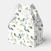 Eukalyptus Greenery Hangover Kit Bridal GroomParty Geschenkschachtel (Rückseite)