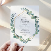 Eukalyptus Greenery Liebe in Bloom Brautparty Einladung