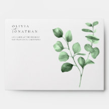 Eukalyptus Greenery Minimalistisch Wedding