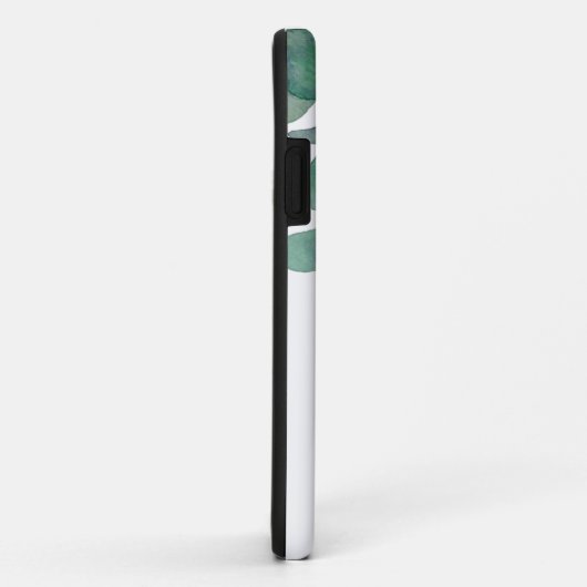 Eukalyptus Greenery Personalisierter Name Case-Mate iPhone Hülle (Hinten/Rechts)