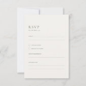 Eukalyptus Greenery & Pink Florals Wedding RSVP Karte (Vorderseite)