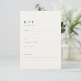 Eukalyptus Greenery & Pink Florals Wedding RSVP Karte