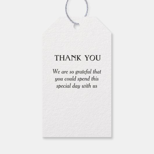 Eukalyptus Greenery Rahmen Grün Blau Weiß Geschenkanhänger (Rückseite)