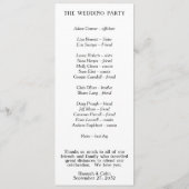 Eukalyptus Greenery Rahmen Grün Blau Weiß Programm (Rückseite)