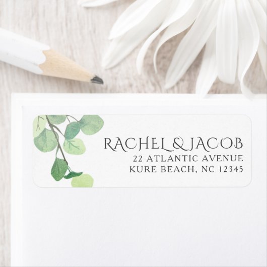 Eukalyptus Greenery Rücksendeadresse (Insitu)