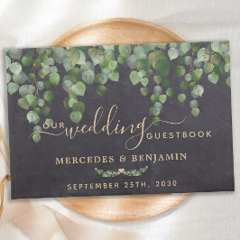 Eukalyptus Greenery Rustic Wedding Gästebuch