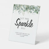 Eukalyptus Greenery Sockelschild (Vorderseite)