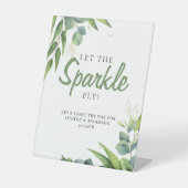 Eukalyptus Greenery Sockelschild (Vorderseite)