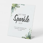 Eukalyptus Greenery Sockelschild (Vorderseite)