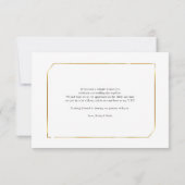 Eukalyptus Greenery Sonnenblumenblume Sukkulent Dankeskarte (Rückseite)