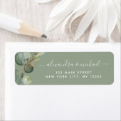 Eukalyptus Greenery Succulent Elegant Wedding Labe (Insitu)