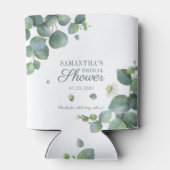 Eukalyptus Greenery Sukkulentes Brautparty Dosenkühler (Rückseite)