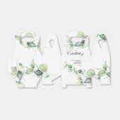 Eukalyptus Greenery Sweet Danke Brautparty Geschenkschachtel (Ungefaltet)