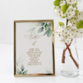 Eukalyptus Greenery Tischnummer 4 Seatmap