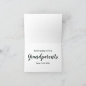 Eukalyptus Greenery Überraschungskarte Ankündigung (Innenseite)