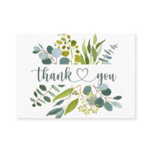 Eukalyptus Greenery Vielen Dank