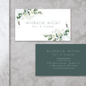 Eukalyptus Greenery Visitenkarte
