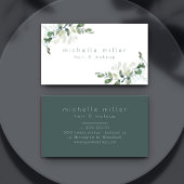 Eukalyptus Greenery Visitenkarte