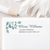 Eukalyptus Greenery Wasserfarben Elegantes Tessine (Insitu)