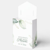 Eukalyptus Greenery Watercolor Brautparty Geschenkschachtel (Geöffnet)