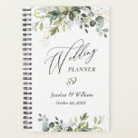Eukalyptus Greenery Watercolor Hochzeitsplaner Planer<br><div class="desc">Für weitere Anpassungen klicken Sie bitte auf den Link "Weitere Anpassung" und verwenden Sie unser Design-Tool,  um diese Vorlage zu ändern. Wenn Sie Hilfe oder passende Artikel benötigen,  kontaktieren Sie mich bitte.</div>