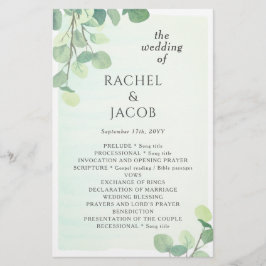 Eukalyptus Greenery Watercolor Wedding