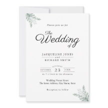 Eukalyptus Greenery Wedding