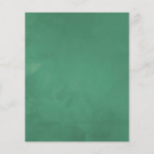 Eukalyptus Greenery Wedding Einladung Flyer (Hinten)