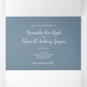 Eukalyptus Greenery Wedding Einladungen (Innenseite Mitte)