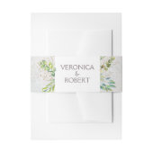 Eukalyptus Greenery Wedding Einladungsbanderole (Vorderseite Beispiel)