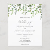 Eukalyptus Greenery Wedding Flyer (Vorne)