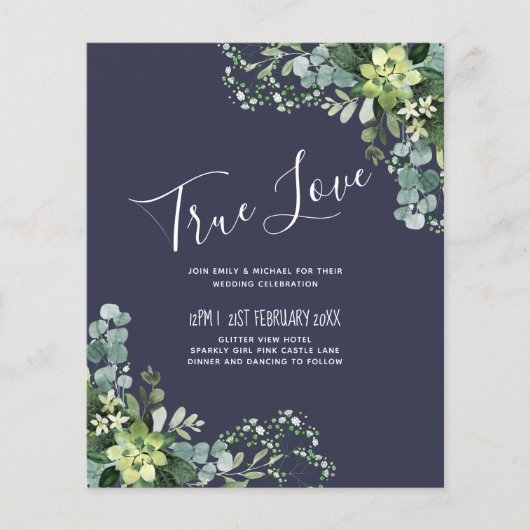 Eukalyptus Greenery Wedding Foliage (Vorderseite)