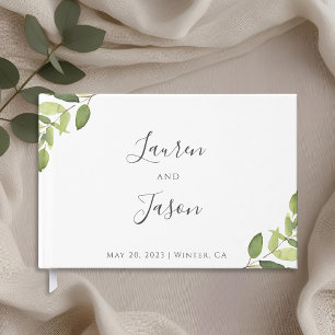 Eukalyptus Greenery Wedding Gästebuch