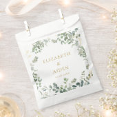 Eukalyptus Greenery Wedding Geschenktütchen (Ausgeschnitten)