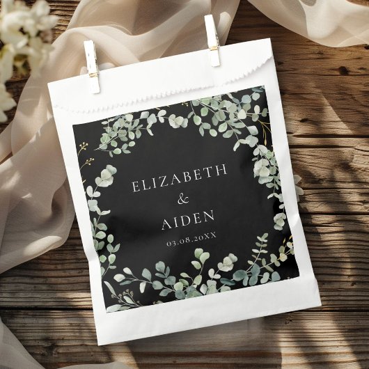 Eukalyptus Greenery Wedding Geschenktütchen